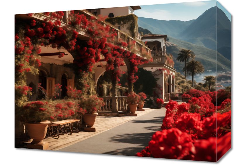 Obraz 40x30cm Czerwona Idylla zdjęcie 1