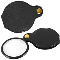 Lupa składana kieszonkowa kieszeń mała mini etui