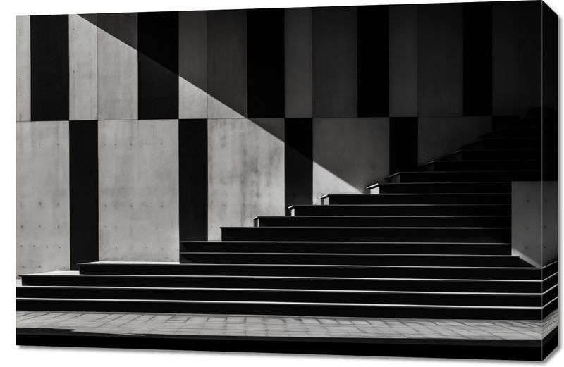 Obraz 90x60cm Geometria w Architekturze zdjęcie 1