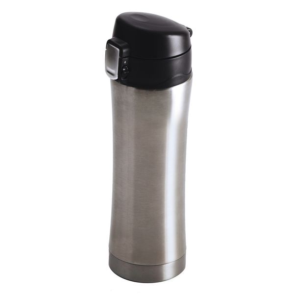 Kubek izotermiczny Secure 400 ml, srebrny zdjęcie 3