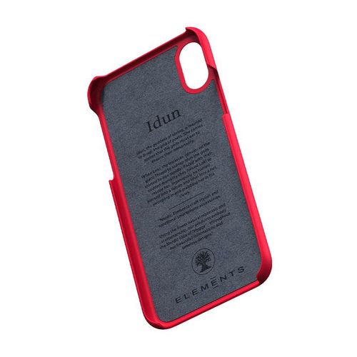 Materiałowe etui do iPhone Xs/X (Red) na Arena.pl
