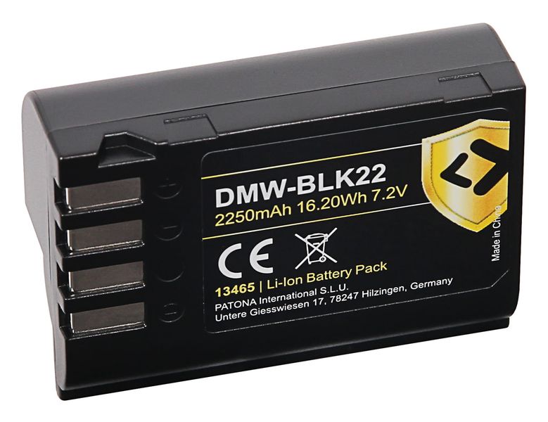Patona Protect akumulator Panasonic DMW-BLK22 zdjęcie 2