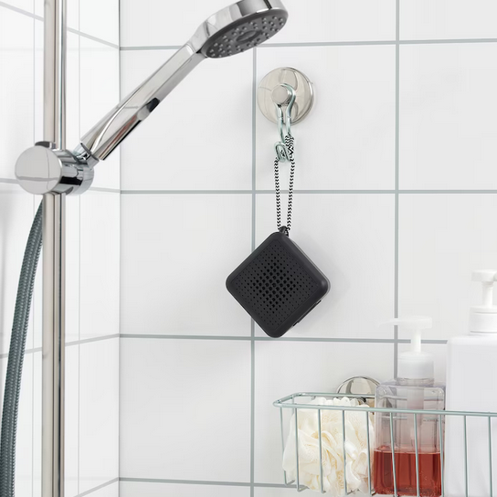 Głośnik bezprzewodowy Bluetooth USB-C wodoodporny IP67 5W 80h VAPPEBY czarny zdjęcie 3