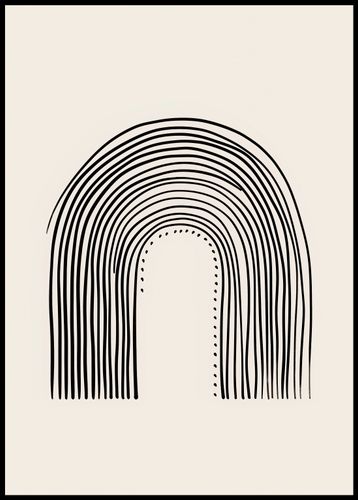 Plakat 67,5x95cm Symetria Łuku na Arena.pl