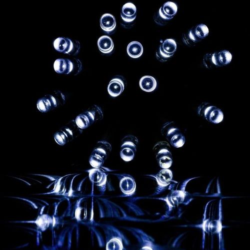 Świąteczne LED oświetlenie - 20 m, 200 LED, zimna biel na Arena.pl