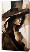 Obraz 50x90cm Skrywająca się Tajemniczość