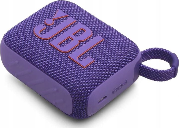 Głośnik mobilny JBL Go4 Fioletowy zdjęcie 8