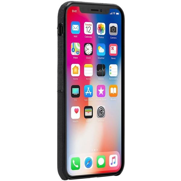 Incase Textured Snap - Etui iPhone Xs Max (Black) zdjęcie 6