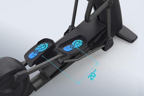 Orbitrek elektromagnetyczny Gymost E38 LED 40 poziomów oporu 51 cm krok na Arena.pl