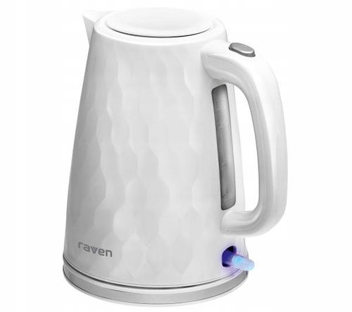 Biały Czajnik elektryczny RAVEN EC025B 1,7 l 2200W na Arena.pl