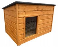 Buda dla Psa Premium Ocieplona Podłoga i Dach 2XL 96 x 65 Teak