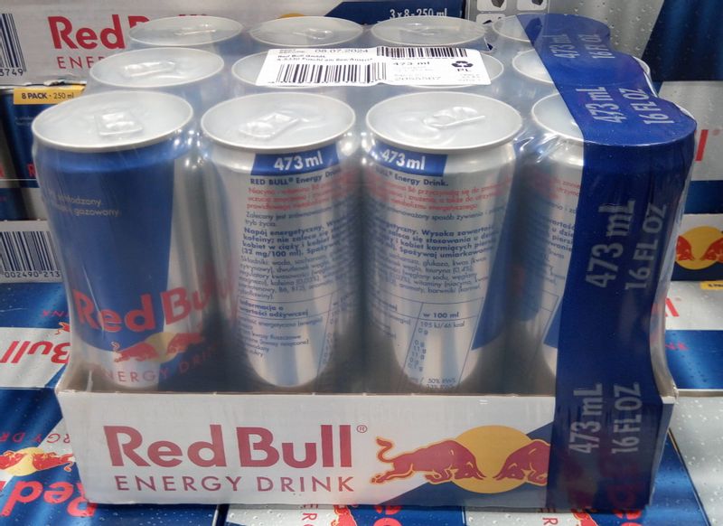 Red Bull 473ml Puszka - karton zdjęcie 1