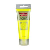 farba akrylowa 75 ml żółty fluo(101) 9648