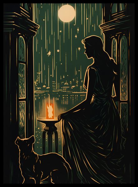 Plakat 40x55cm Nocne Szeptanie zdjęcie 2
