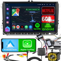 RADIO do VOLKSWAGEN SEAT SKODA VW PASSAT B6 B7 GOLF 5 V 6 ANDROID 15 WiFi