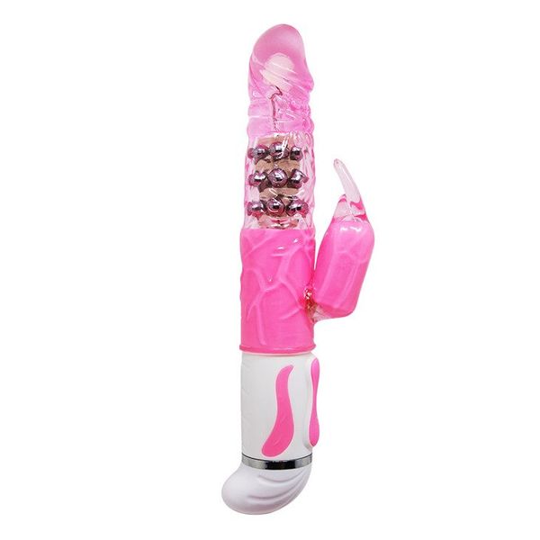 Żelowy Wibrator Rotacyjny Penis - Fascination zdjęcie 3