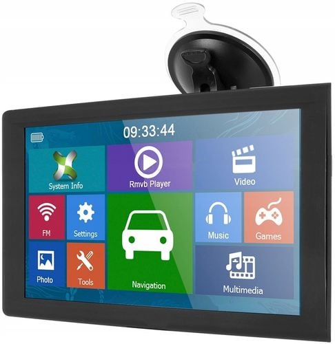 Nawigacja Samochodowa Dla Ciężarówek Ciężarówka TIR GPS 9" iGO Primo na Arena.pl