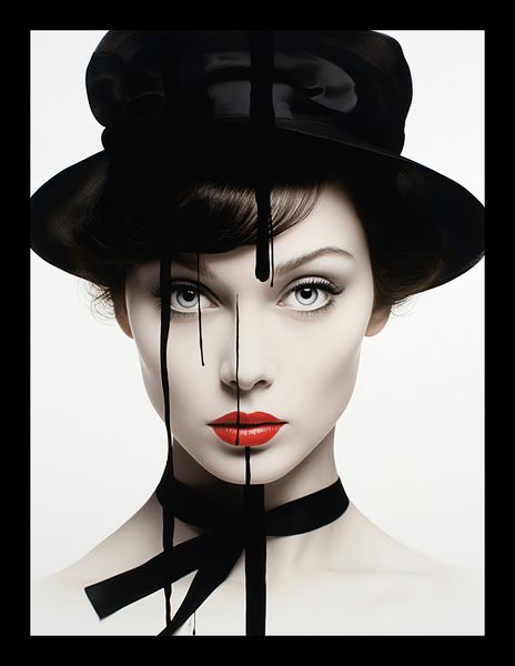 Plakat 15x20cm Atramentowa Aura zdjęcie 2