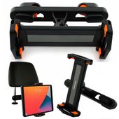 Uchwyt samochodowy na tablet telefon na zagłówek mocny regulowany stabilny