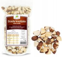 ORZECHY BRAZYLIJSKIE selen kawałki połówki 1kg