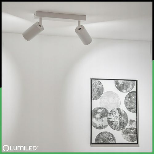 Lampa Sufitowa HALOGENOWA 2X GU10 Reflektor OPRAWA LED SPOT Kinkiet na Arena.pl