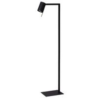 Stojąca lampa salonowa Lesley 03725/01/30 Lucide tuba metalowa czarna