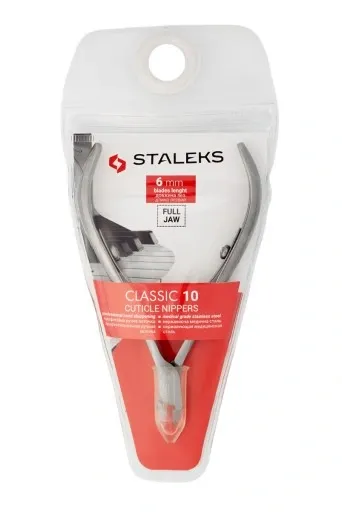 STALEKS Profesjonalne cążki do skórek CLASSIC 6mm zdjęcie 11