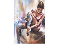 50X70CM TANCERKA OBRAZ PION ŚCIAN