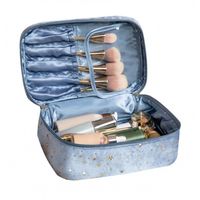 Kosmetyczka Rozkładana Z Wkładem 2W1 Kuferek Ks97N