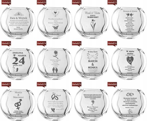 Wazon z grawer PREZENT dla Dziadków Babci Dziadka na Arena.pl