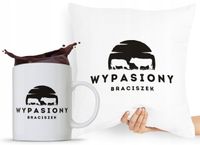 Zestaw Poduszka + Kubek Prezent Brata Braciszka Z Nadrukiem Ze Zdjęciem