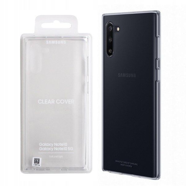 Etui Samsung Clear Cover do Galaxy Note 10 / Note 10 5G zdjęcie 1