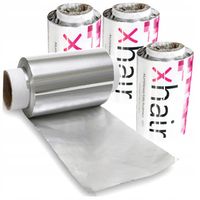 Folia aluminiowa fryzjerska MOCNA GRUBA do pasemek i balejażu TRÓJPAK XHAIR