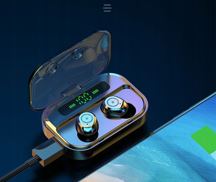 SŁUCHAWKI BEZPRZEWODOWE DOUSZNE Z MIKROFONEM M7 PRO SPORTOWE do IOS ANDROID zdjęcie 4