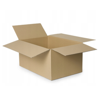 Karton klapowy 550x350x300 mm 5W fala BC 540 g/m2 szary 1 sztuka