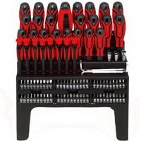 ZESTAW ŚRUBOKRĘTÓW WKRĘTAKÓW BITÓW STOJAK 100-EL