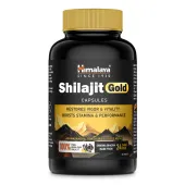 Preparat ziołowy Shilajit Gold Herbal Formulation Himalaya 20 kapsułek