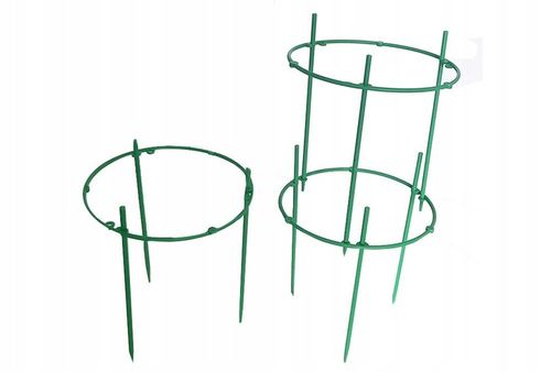 Podpora do roślin kwiatów doniczkowych pierścieniowa okrągła 3 obręcze na Arena.pl