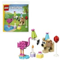 LEGO Creator 30715 Przyjęcie urodzinowe z uroczymi zwierzątkami Klocki 6+
