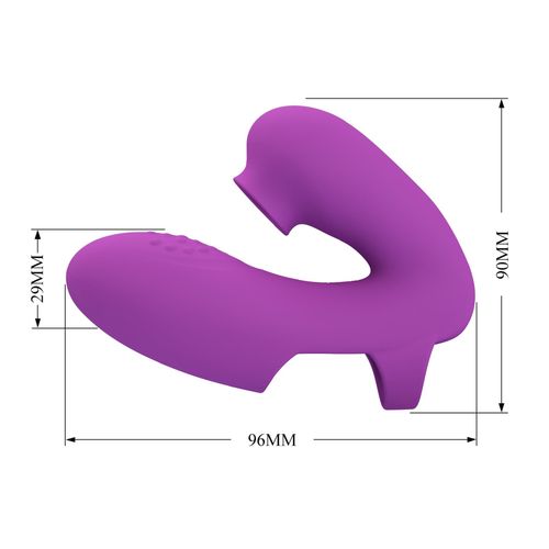 Pretty Love - Super Finger Athena Purple, 7 Vibration Functions 7 Tapping na Arena.pl