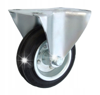 KOŁO METAL-GUMA 80MM OBUDOWA STAŁA 4 - KL080 STA