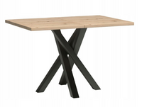 Nowoczesny Stół Rozkładany 120-160 cm Dąb Artisan CALI JR