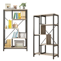 REGAŁ OTWARTY INDUSTRIALNY STOJĄCY NA KSIĄŻKI 8 PÓŁEK METALOWA RAMA