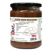 Czeko- krem ORZECHOWY z GORZKĄ CZEKOLADĄ 500g