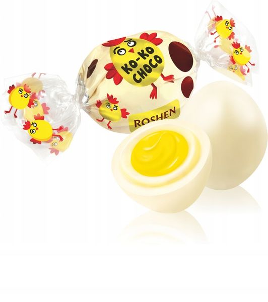 Roshen Cukierki Ko-Ko Choco White KOKO 1kg zdjęcie 3