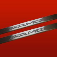 Listwa progowa MERCEDES E W124 AMG Stal nierdzewna 304 mat 2szt