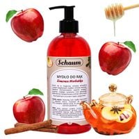 Mydło w płynie do rąk KREMOWE Wydajne Jabłko Cynamon Jesienne Zimowe 500ml