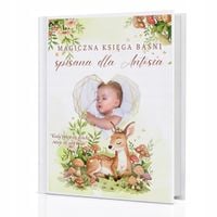 KSIĘGA BAŚNI Kot w butach z  DEDYKACJĄ  PREZENT dla dziecka CHRZEST ROCZEK