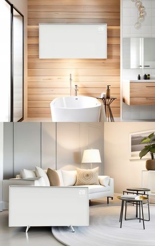 Grzejnik na podczerwień promiennik ciepła WarmUp 770W WiFi Tuya LED Pilot na Arena.pl