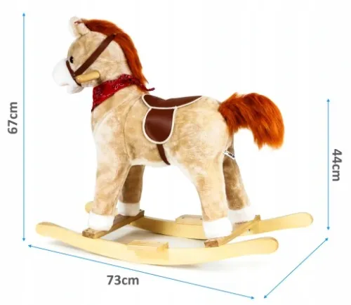 KOŃ na biegunach ŚPIEWAJĄCY, interaktywny KONIK na Arena.pl